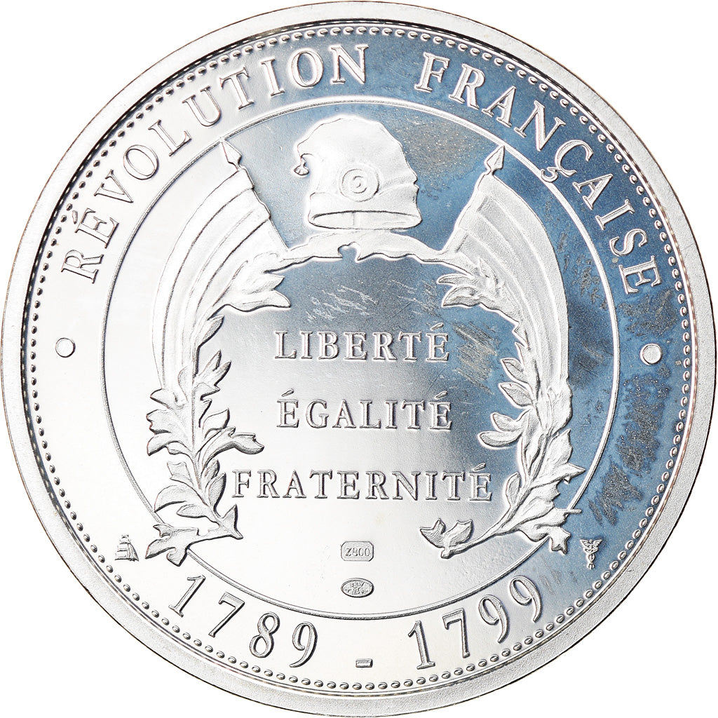 Francia, medaglia, Révolution française, Marie-Antoinette à la Guillotine