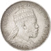 ETHIOPIA, 1/2 Birr, 1897, KM #4, EF(40-45), Silver, 13.98