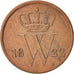 NETHERLANDS, Cent, 1822, KM #47, EF(40-45), Copper, 22, 3.70