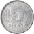 Monnaie, République démocratique allemande, 5 Pfennig, 1980