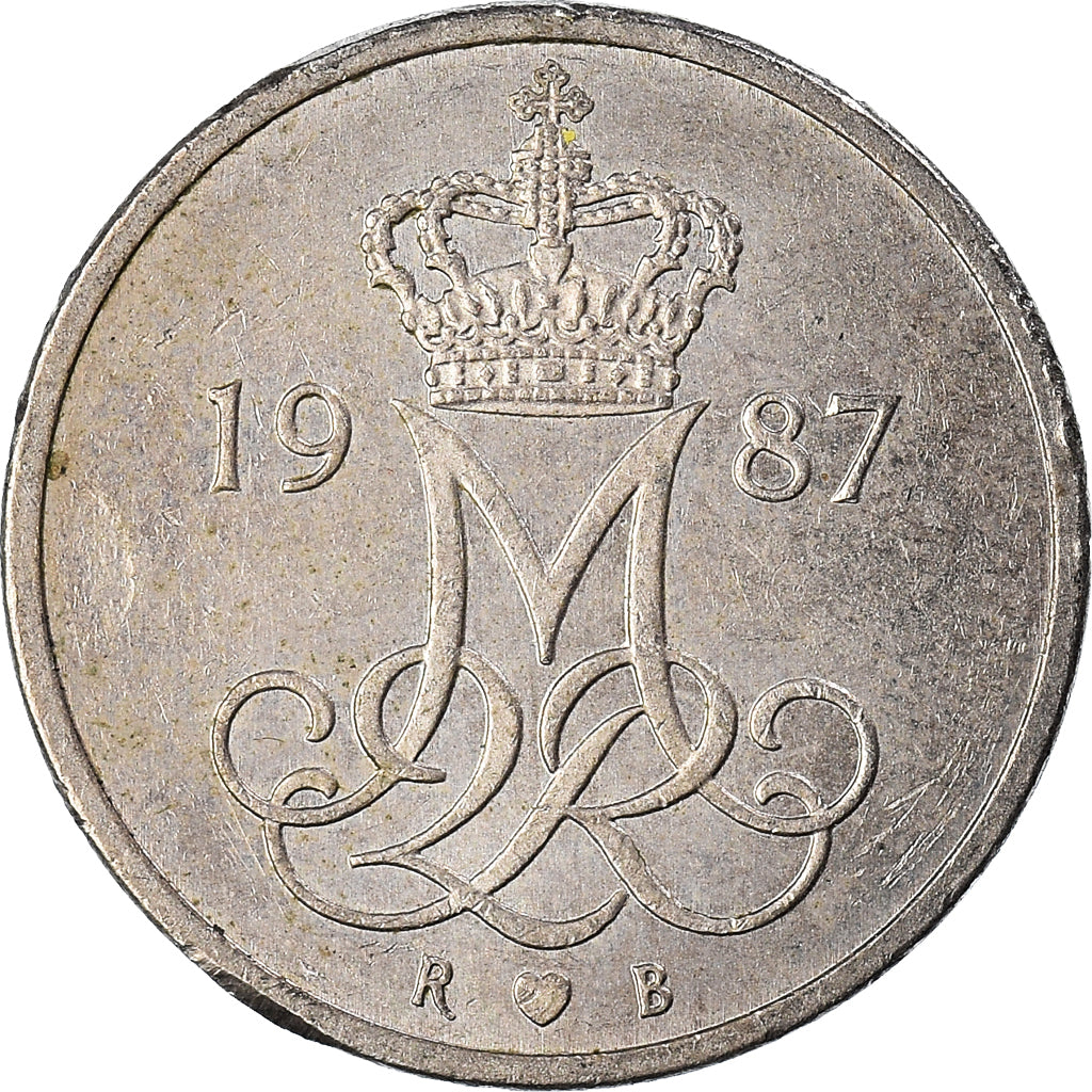 Monnaie, Danemark, 10 Öre, 1987