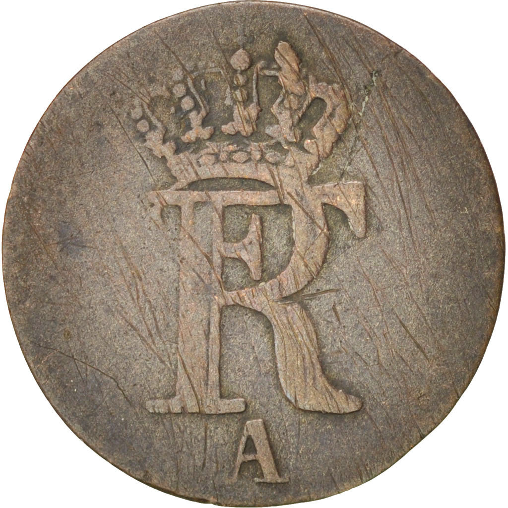 GERMAN STATES, 1/48 Thaler, 1/2 Groschen, 1772, Berlin, KM #327, VF(30-35),...