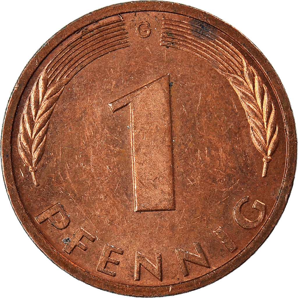 Moneta, Niemcy - RFN, Pfennig, 1995