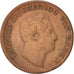 GERMAN STATES, Kreuzer, 1852, KM #218.2, EF(40-45), Copper, 3.99