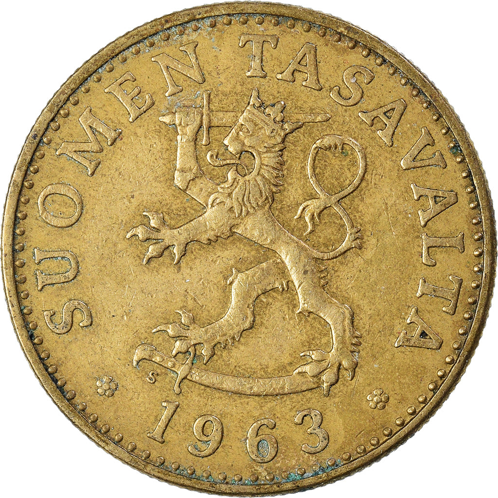 Moneda, Finlandia, 50 Penniä, 1963