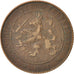 Coin, Netherlands, Wilhelmina I, 2-1/2 Cent, 1906, EF(40-45), Bronze, KM:134