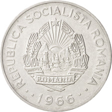 Romania, 3 Lei, 1966, BB, Acciaio ricoperto in nichel, KM:96