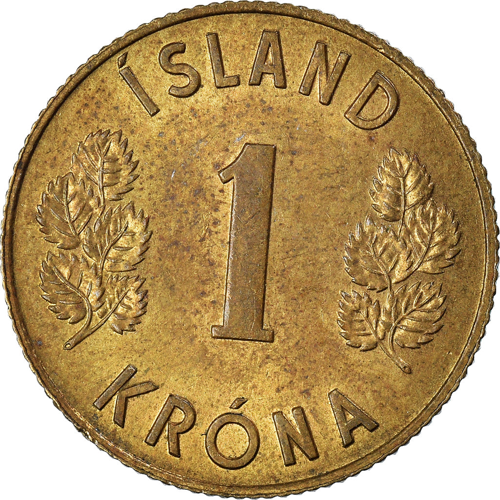 Moeda, Islândia, Krona, 1966