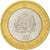 Moneda, Marruecos, al-Hassan II, 10 Dirhams, 1995, MBC, Bimetálico, KM:92