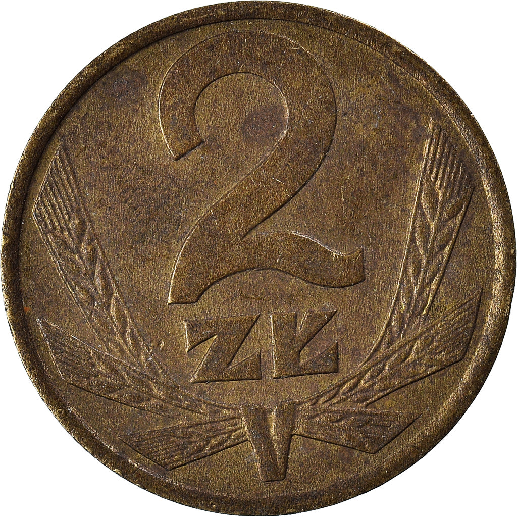 Münze, Polen, 2 Zlote, 1988