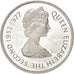 FALKLAND ISLANDS, 50 Pence, 1977, KM #10a, MS(63), Silver, 38.5, 28.10