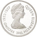 FALKLAND ISLANDS, 50 Pence, 1977, KM #10a, MS(63), Silver, 38.5, 28.75
