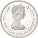 FALKLAND ISLANDS, 50 Pence, 1977, KM #10a, MS(63), Silver, 38.5, 28.15