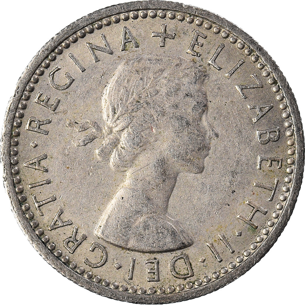 Monnaie, Grande-Bretagne, 6 Pence, 1963