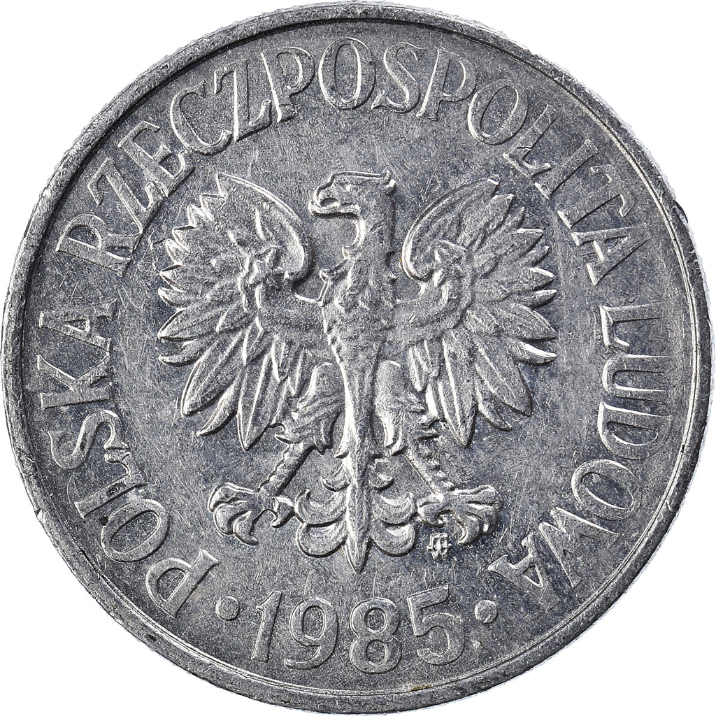 Coin, Poland, 50 Groszy, 1985