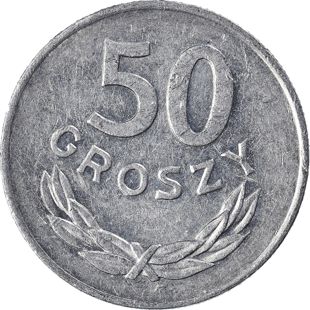 Coin, Poland, 50 Groszy, 1985