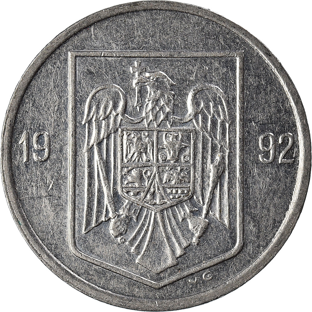 Moeda, Roménia, 5 Lei, 1992
