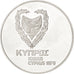 CYPRUS, Pound, 1976, KM #46a, MS(63), Silver, 28.30