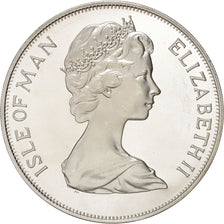 ISLE OF MAN, Crown, 1978, Pobjoy Mint, KM #43a, MS(63), Silver, 38.5, 28.49