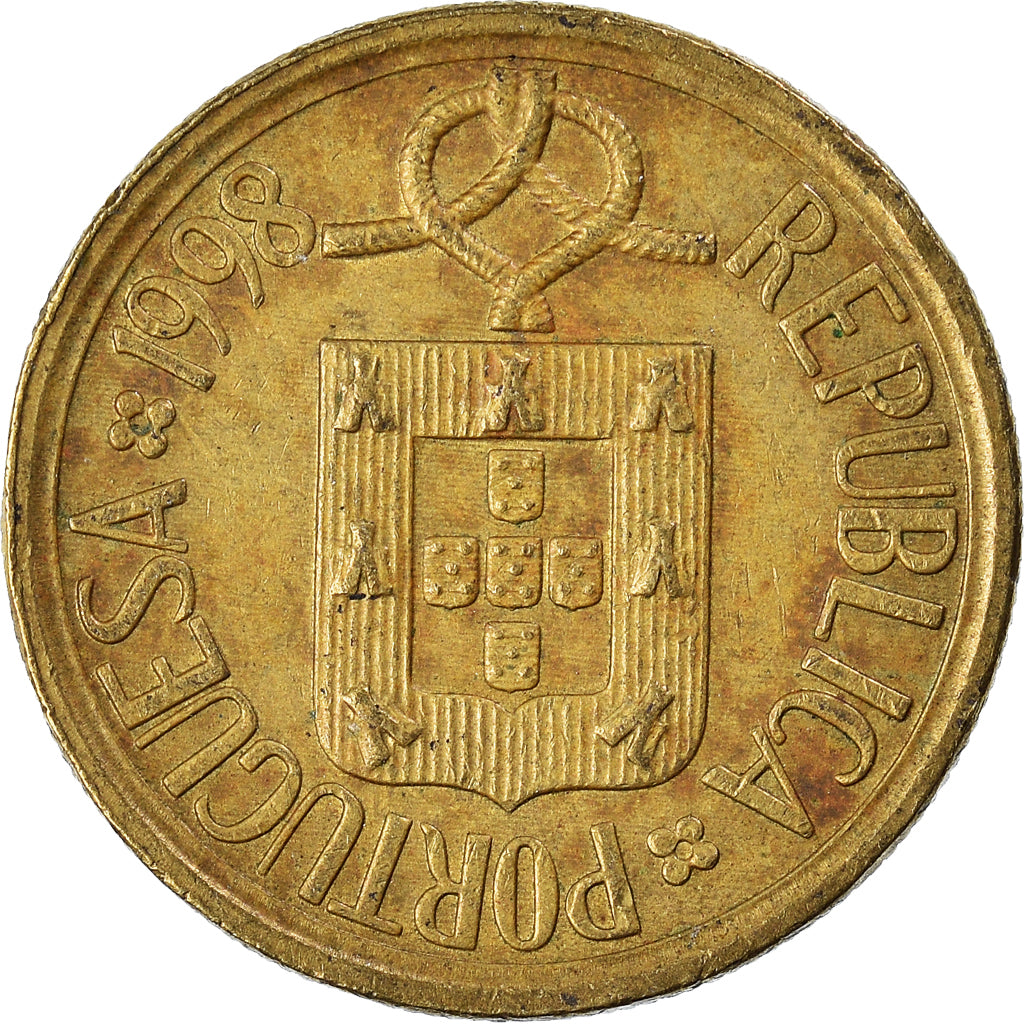 Coin, Portugal, 5 Escudos, 1998