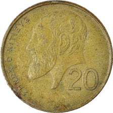 Munten, Cyprus, 20 Cents, 1989