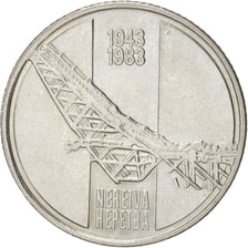 YUGOSLAVIA, 10 Dinara, 1983, KM #96, MS(63), Copper-Nickel, 30, 8.87