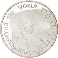 EGYPT, 5 Pounds, 1986, KM #589, AU(50-53), Silver, 17.54