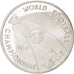 EGYPT, 5 Pounds, 1986, KM #589, AU(50-53), Silver, 17.54