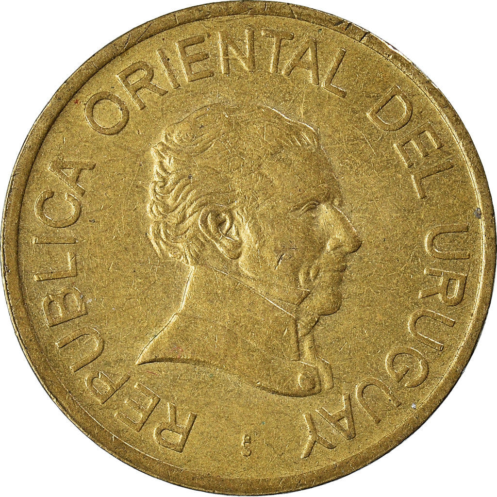 Coin, Uruguay, Un Peso Uruguayo, 1998