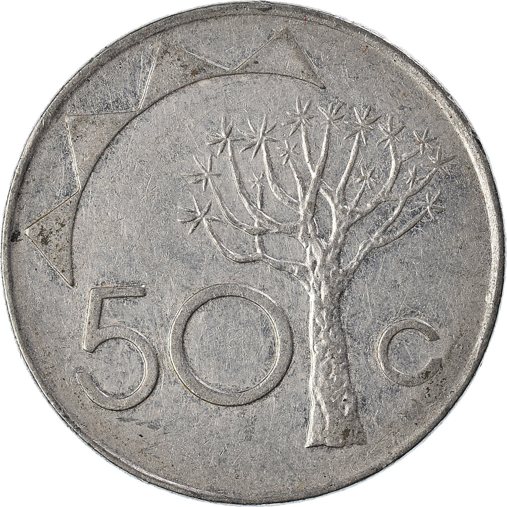 Munten, Namibië, 50 Cents, 1993