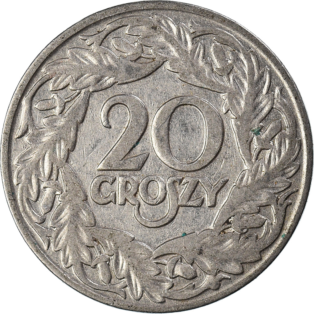 Coin, Poland, 20 Groszy, 1923