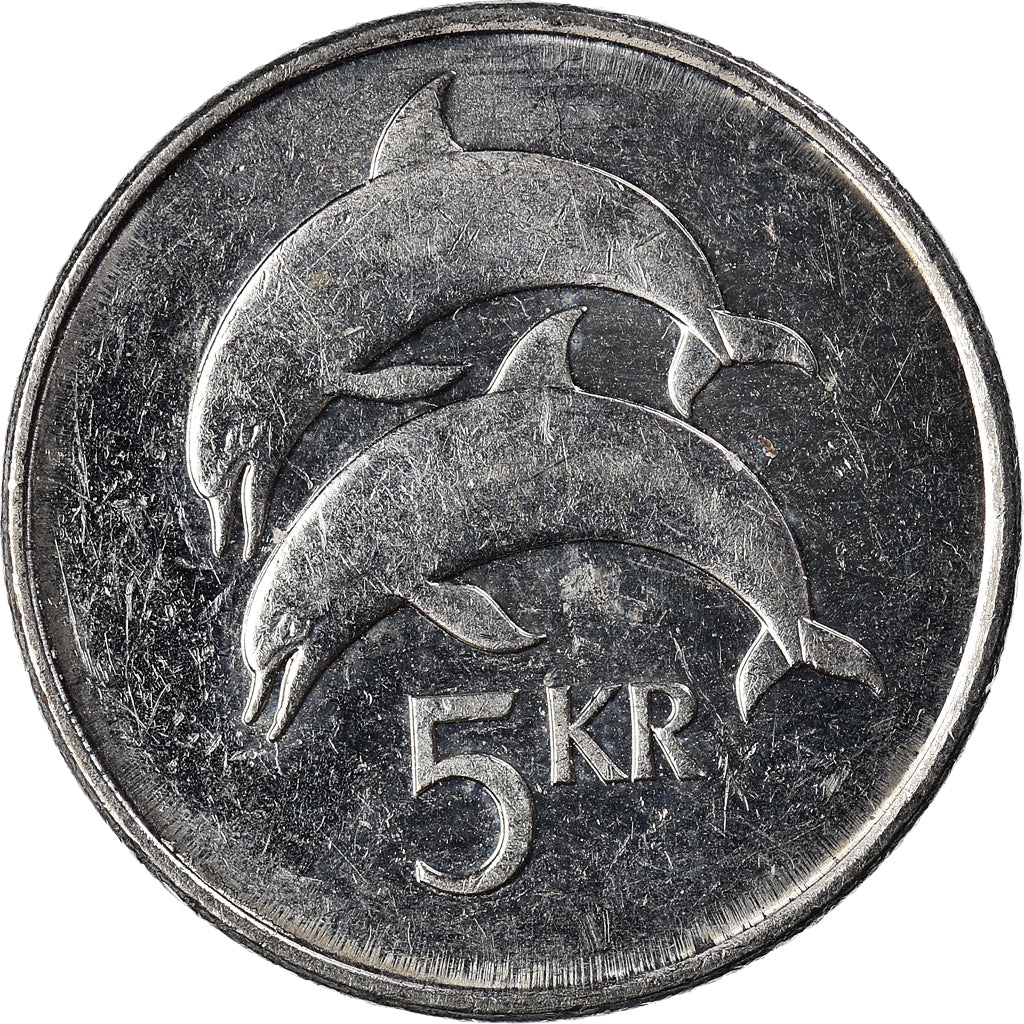 Monnaie, Islande, 5 Kronur, 2007