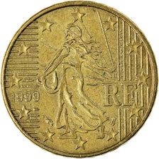 Coin, France, 10 Euro Cent, 1999