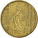 Moneta, Francja, 10 Euro Cent, 1999