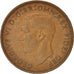 Coin, Great Britain, George VI, Penny, 1949, AU(50-53), Bronze, KM:869