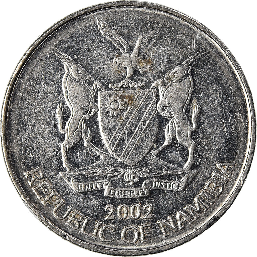 Münze, Namibia, 5 Cents, 2002