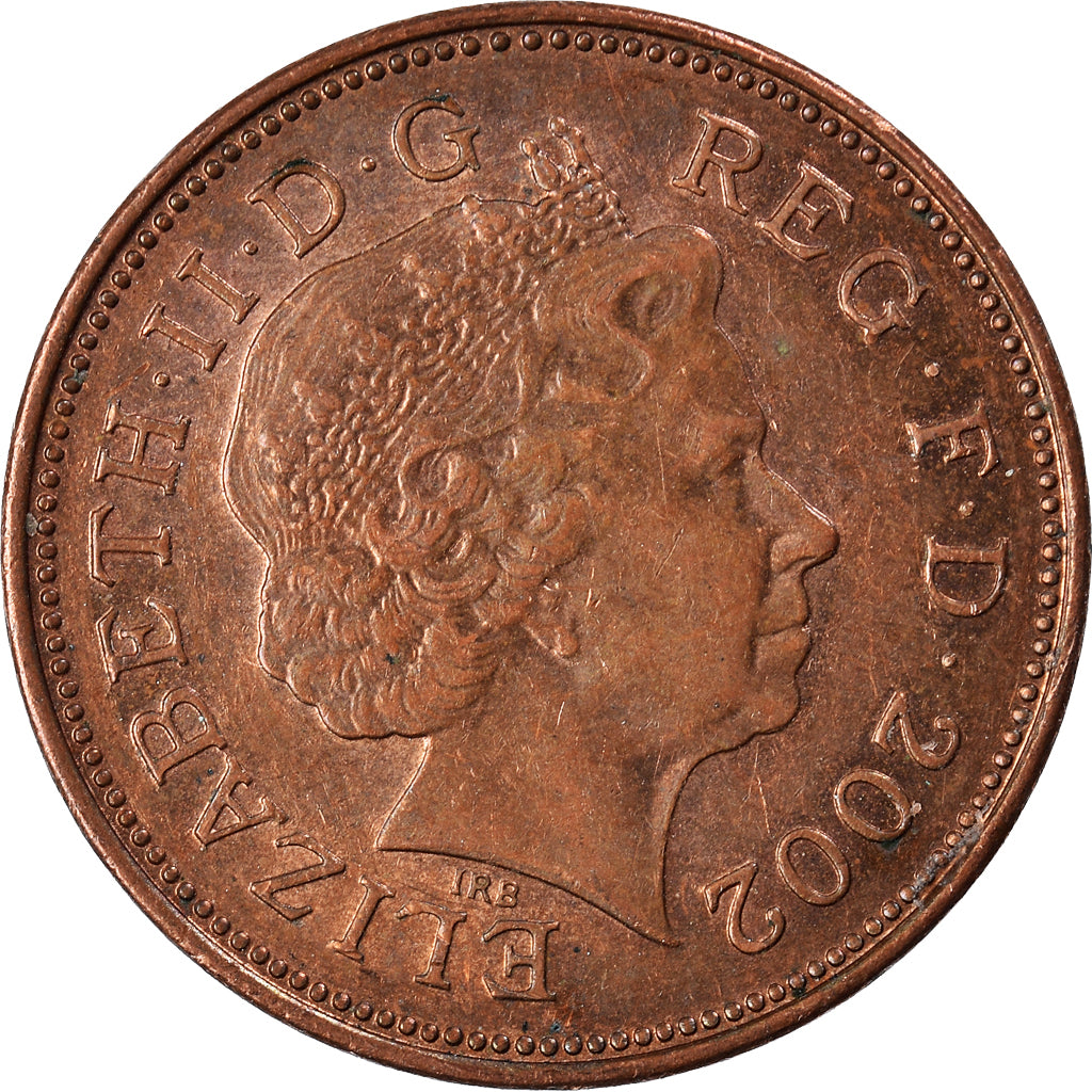 Moneda, Gran Bretaña, 2 Pence, 2002