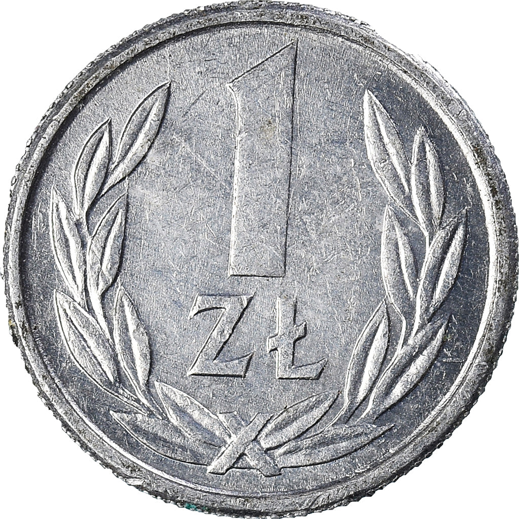 Münze, Polen, Zloty, 1989