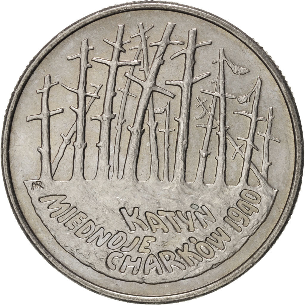 POLAND, 2 Zlote, 1995, KM #285, MS(63), Copper-Nickel, 29.5, 10.93