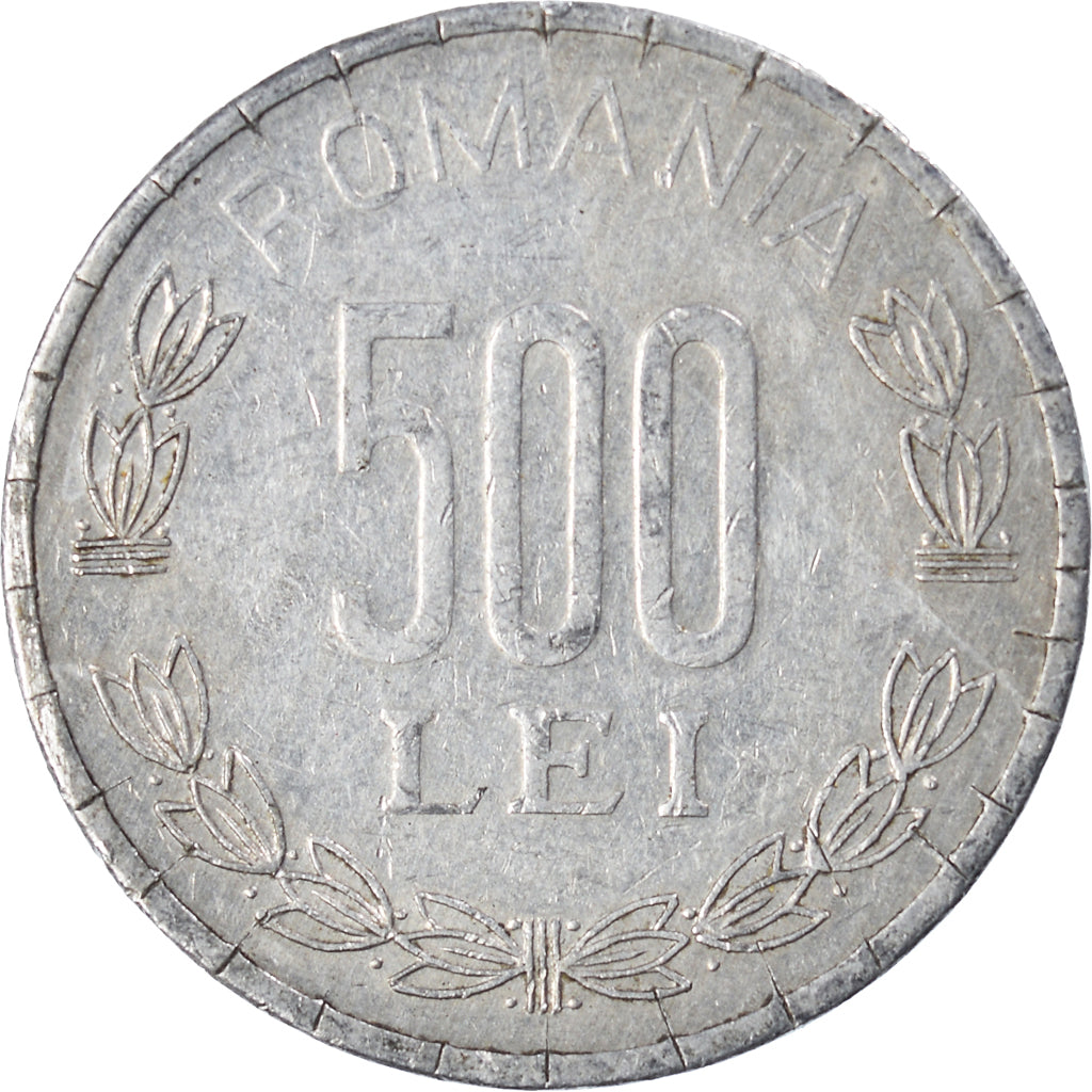 Moneda, Rumanía, 500 Lei, 1999