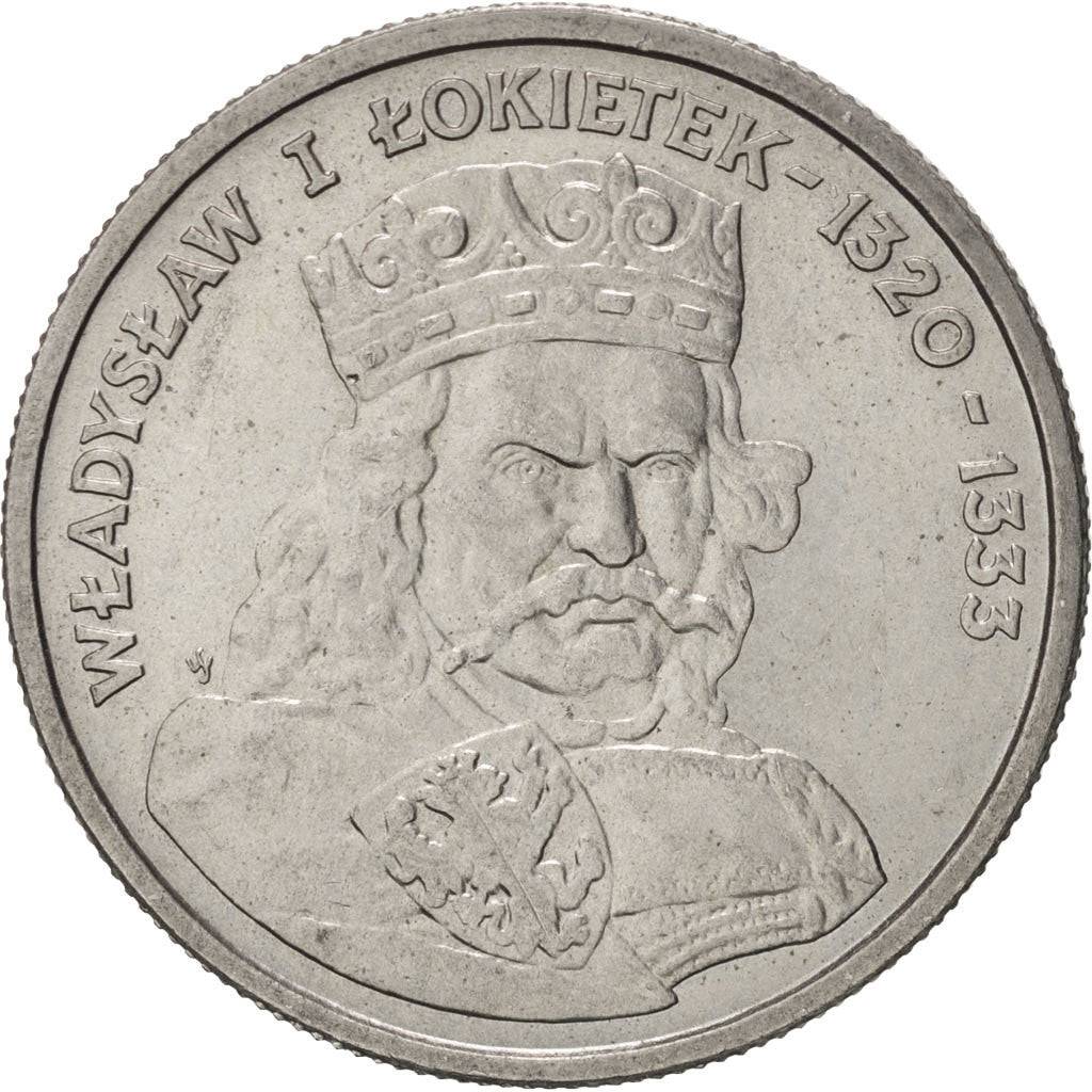 POLAND, 100 Zlotych, 1986, Warsaw, KM #160, MS(63), Copper-Nickel, 29.5, 10.87