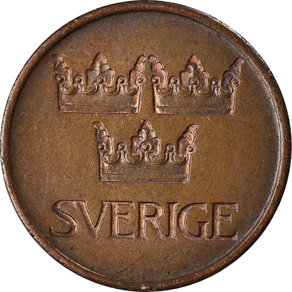 Moeda, Suécia, 5 Öre, 1972