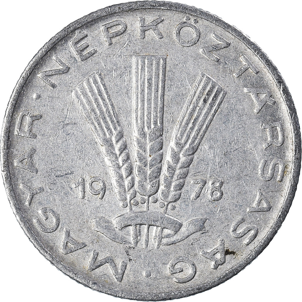 Moneta, Ungheria, 20 Fillér, 1978