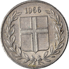 Moeda, Islândia, 25 Aurar, 1966
