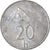 Coin, Slovakia, 20 Haleru, 1993