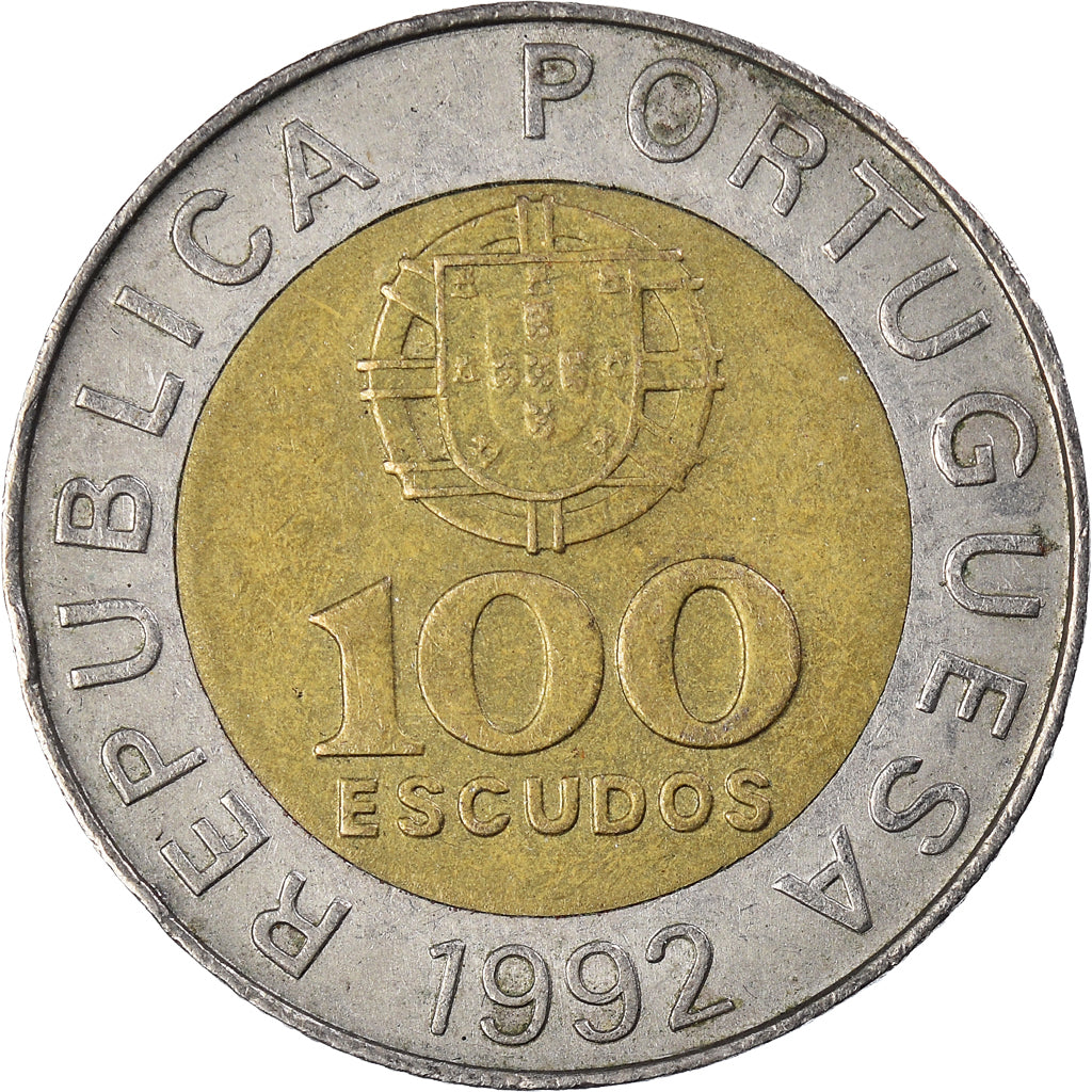 Moeda, Portugal, 100 Escudos, 1992
