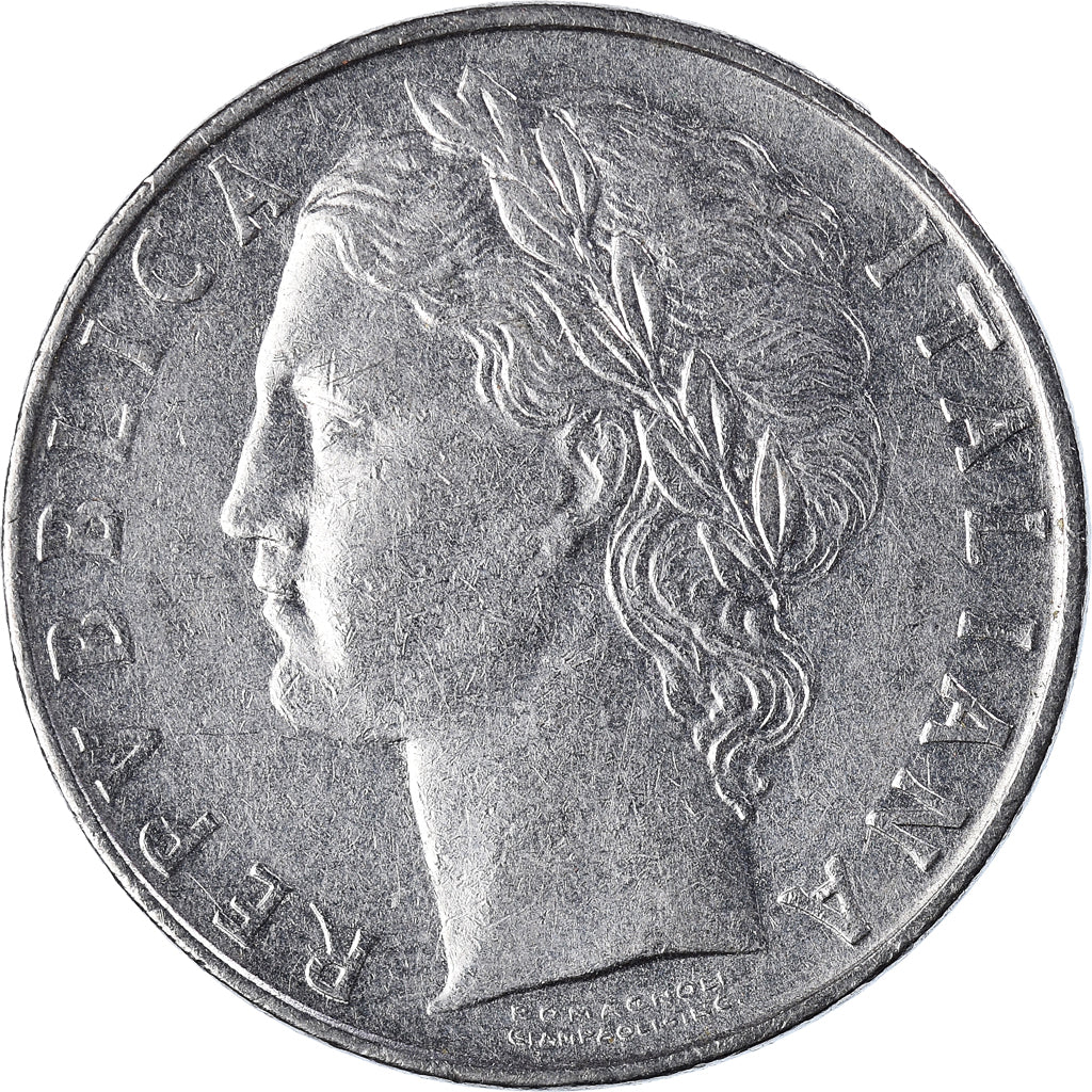 Moeda, Itália, 100 Lire, 1973