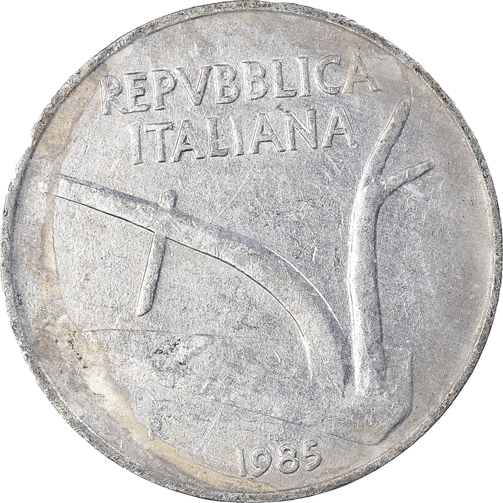 Moneta, Włochy, 10 Lire, 1985