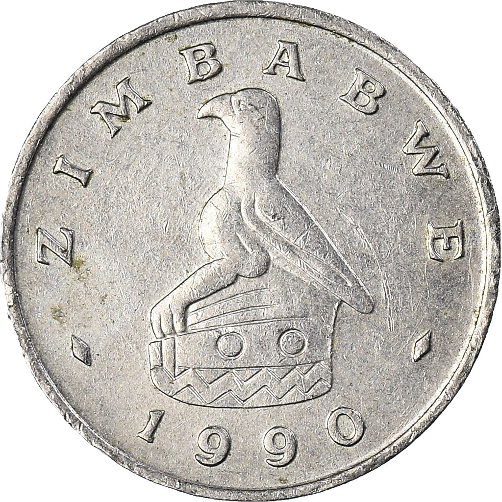 Monnaie, Zimbabwe, 5 Cents, 1990