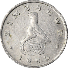 Monnaie, Zimbabwe, 5 Cents, 1990